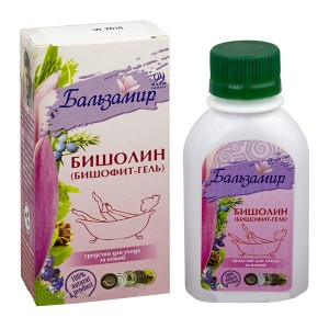 Бишолин (Бишофит-гель) "Бальзамир", 130 - косметическое средство для ухода за кожей